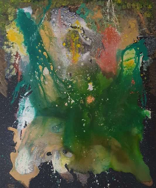Nr 711 Die unendliche Geschichte 100x120 cm Jahr 2021